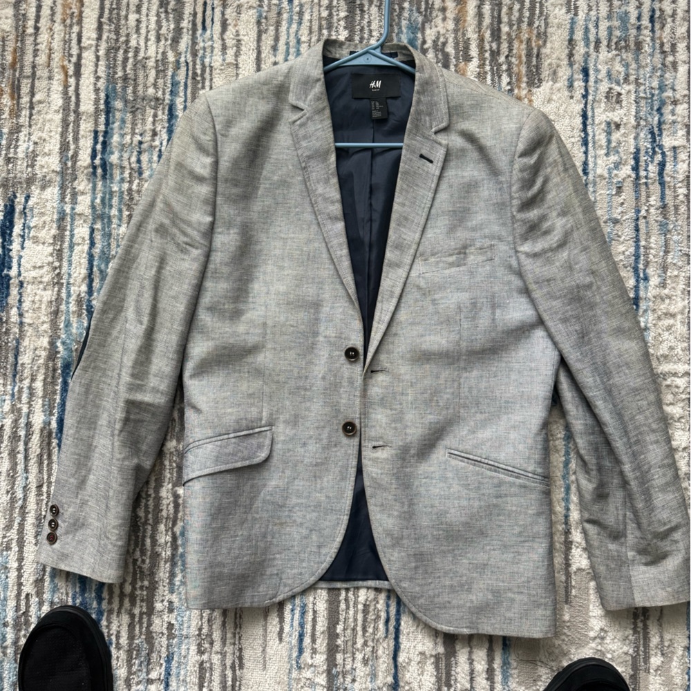 H&M Light Gray Sport Coat